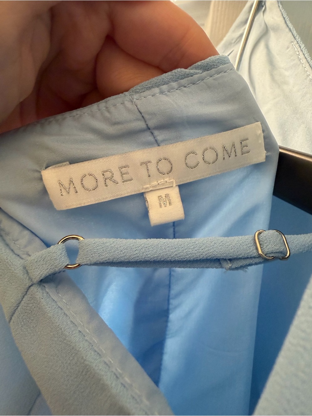 REVOLVE More to Come Chiara Mini Dress in Baby Blue - Picture 8 of 9